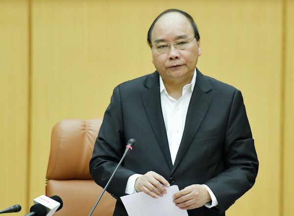 Thủ tướng Nguyễn Xuân Phúc làm việc với Bộ Quốc phòng - Sputnik Việt Nam