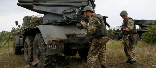 Hệ thống tên lửa Grad của Ukraina Hệ thống tên lửa Grad của Ukraina - Sputnik Việt Nam