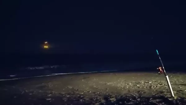 Ngư dân Mỹ quay được những đốm lửa giống UFO trên bầu trời - Sputnik Việt Nam