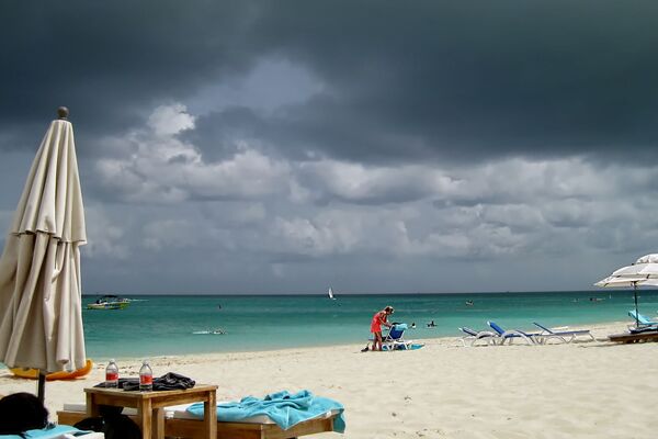 Bãi biển Grace Bay trên Quần đảo Turks và Caicos - Sputnik Việt Nam