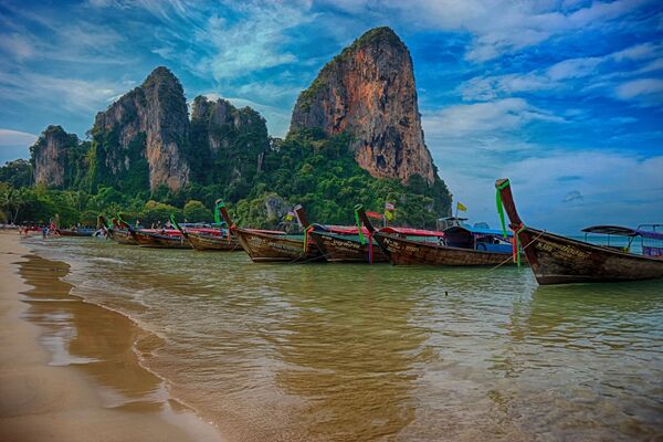 Bãi biển Railay, Thái Lan - Sputnik Việt Nam