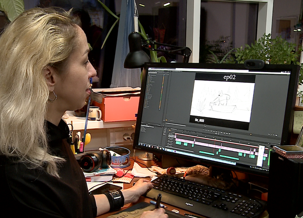 Giám đốc phim, bà Natalia Malguna  - Sputnik Việt Nam