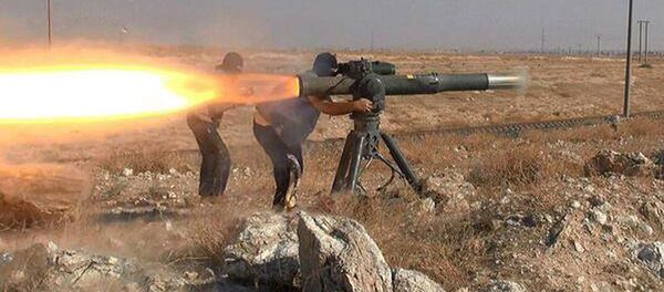 Chiến binh “Nhà nước Hồi giáo” ở Syria Chiến binh “Nhà nước Hồi giáo” ở Syria - Sputnik Việt Nam