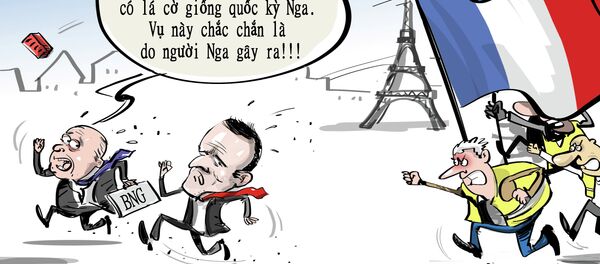 Dấu vết Nga trong phong trào Gilê vàng Dấu vết Nga trong phong trào Gilê vàng - Sputnik Việt Nam