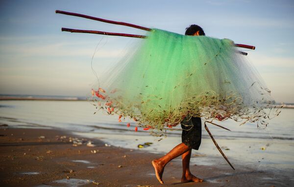 Người dân chài bên sông ở làng Kê Gà, Việt Nam - Sputnik Việt Nam