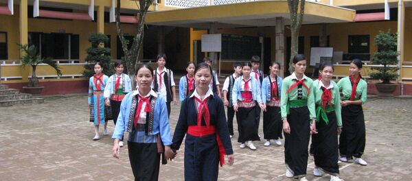 Trường phổ thông dân tộc nội trú huyện Thanh Sơn, Phú Thọ - Sputnik Việt Nam