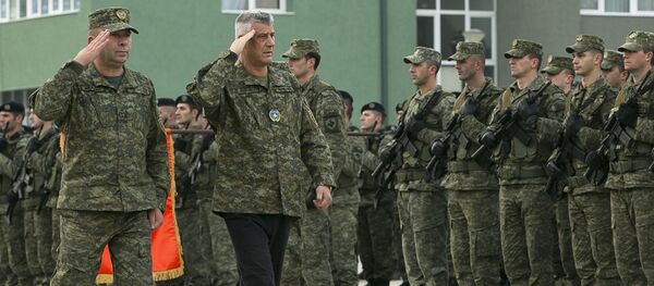 Quốc hội Công hòa Kosovo tự xưng phê chuẩn việc thành lập quân đội - Sputnik Việt Nam