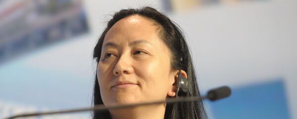 Giám đốc tài chính của công ty Huawei, bà Mạnh Vạn Châu - Sputnik Việt Nam