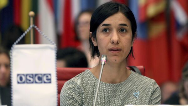 Nadia Murad, người được trao giải Nobel sẽ dành giải thưởng cho việc xây dựng bệnh viện - Sputnik Việt Nam