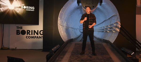 Xuất hiện một đoạn phim quay cảnh xe điện Tesla đi qua đường hầm gần Los Angeles Xuất hiện một đoạn phim quay cảnh xe điện Tesla đi qua đường hầm gần Los Angeles - Sputnik Việt Nam