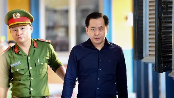 Bị cáo Phan Văn Anh Vũ sáng nay 20-12.