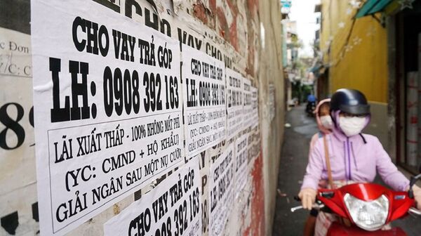 Hình thức cho vay alo là có tiền xuất hiện khắp hang cùng ngõ hẻm từ thành thị đến nông thôn Hình thức cho vay alo là có tiền xuất hiện khắp hang cùng ngõ hẻm từ thành thị đến nông thôn - Sputnik Việt Nam