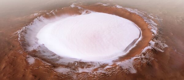 Các nhà thiên văn học chụp ảnh hồ tuyết trên sao Hỏa - Sputnik Việt Nam