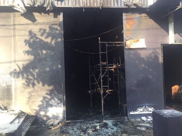 Hiện trường quán nhậu bị cháy khiến 6 người chết - Sputnik Việt Nam