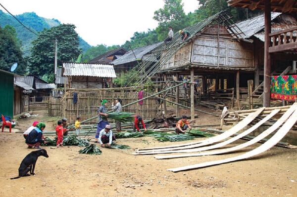 Để có tiền dựng nhà mới, nhiều người phụ nữ đồng bào dân tộc Khơ - mú ở huyện Kỳ Sơn, tỉnh Nghệ An sẵn sàng bán con - Sputnik Việt Nam