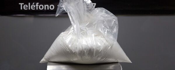 Cảnh sát ma túy bắt giữ một túi cocaine Cảnh sát ma túy bắt giữ một túi cocaine - Sputnik Việt Nam