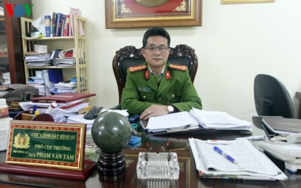 Đại tá Phạm Văn Tám, Phó Cục trưởng Cục Cảnh sát Hình sự Bộ Công an. - Sputnik Việt Nam