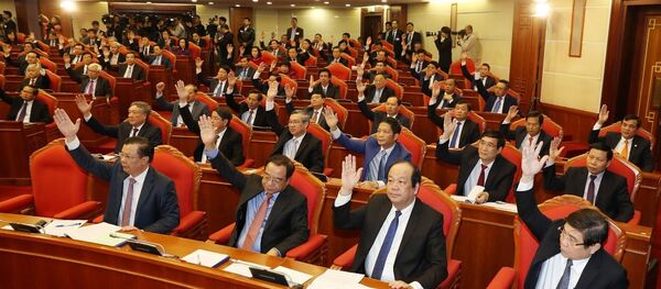 Khai mạc Hội nghị lần thứ chín Ban Chấp hành Trung ương Đảng Cộng sản Việt Nam khóa XII - Sputnik Việt Nam