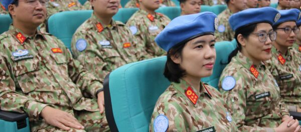 Quân nhân bệnh viện dã chiến cấp 2 số 2 sẽ tham gia hoạt động gìn giữ hòa bình LHQ.  - Sputnik Việt Nam