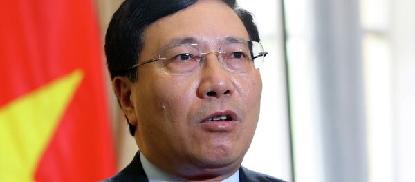 Phó Thủ tướng, Bộ trưởng Ngoại giao Phạm Bình Minh. Phó Thủ tướng, Bộ trưởng Ngoại giao Phạm Bình Minh. - Sputnik Việt Nam