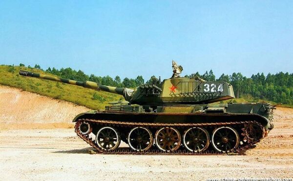1 chiếc xe tăng Type 62 do Trung Quốc sản xuất. 1 chiếc xe tăng Type 62 do Trung Quốc sản xuất. - Sputnik Việt Nam