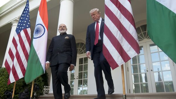 Narendra Modi và Donald Trump - Sputnik Việt Nam