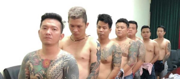Bộ Công an đánh sập băng nhóm giang hồ Vũ bông hồng ở Sài Gòn - Sputnik Việt Nam