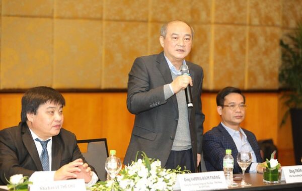 Ông Vương Bích Thắng - Tổng cục trưởng Tổng cục TDTT - phát biểu tại tọa đàm - Sputnik Việt Nam