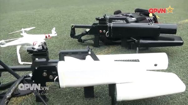 Súng bắn máy bay không người lái (UAV) do Việt Nam chế tạo - Sputnik Việt Nam