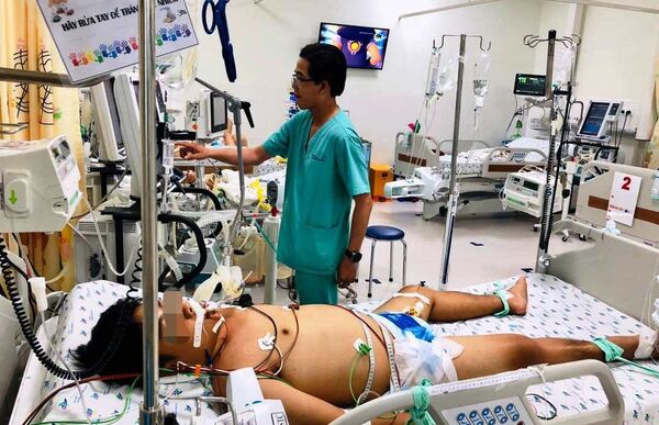 Bệnh nhi được điều trị tại Bệnh viện Nhi đồng Thành phố - Sputnik Việt Nam