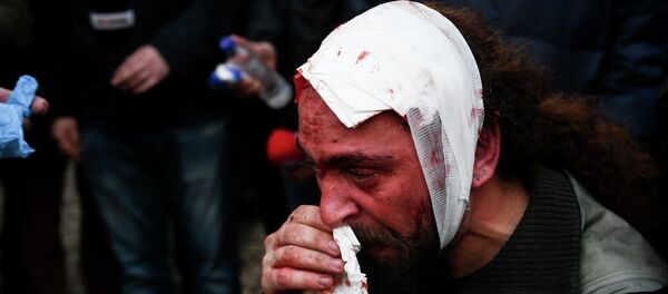 Một cộng tác viên của Sputnik bị thương trong cuộc biểu tình ở Athens - Sputnik Việt Nam