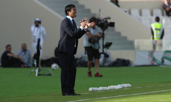 HLV tuyển Nhật Bản Hajime Moriyasu. HLV tuyển Nhật Bản Hajime Moriyasu. - Sputnik Việt Nam