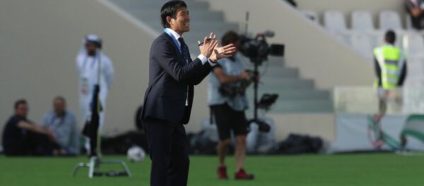 HLV tuyển Nhật Bản Hajime Moriyasu. - Sputnik Việt Nam