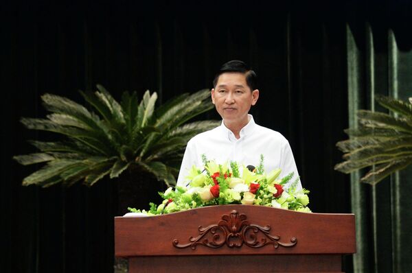 Ông Trần Vĩnh Tuyến, Phó Chủ tịch UBND Thành phố - Sputnik Việt Nam