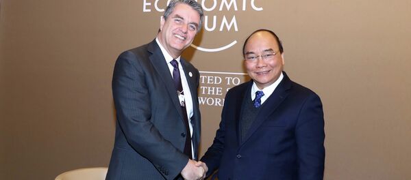Thủ tướng Nguyễn Xuân Phúc hội kiến Tổng Giám đốc WTO Roberto Azevêdo - Sputnik Việt Nam