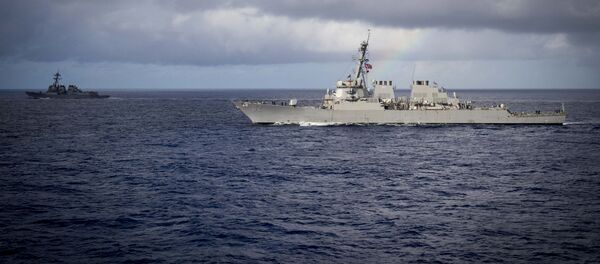 Tàu khu trục tên lửa USS McCampbell lớp Arleigh Burke Tàu khu trục tên lửa USS McCampbell lớp Arleigh Burke - Sputnik Việt Nam