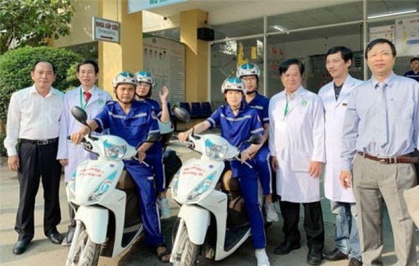 Triển khai mô hình xe cấp cứu 2 bánh tại Bệnh viện quận 2, TP HCM - Sputnik Việt Nam