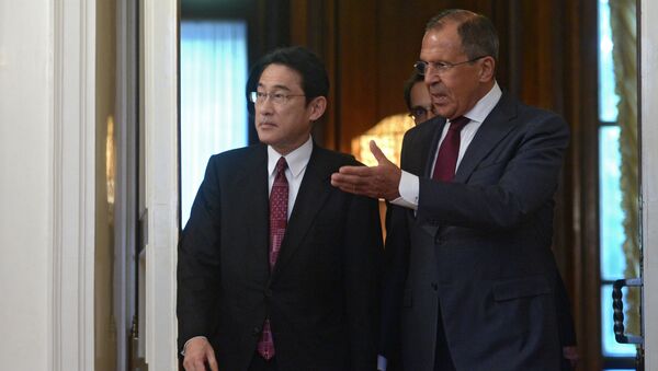 Sergei Lavrov và Fumio Kishida - Sputnik Việt Nam