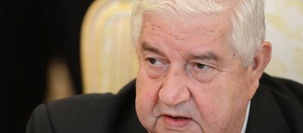 Ngoại trưởng Syria Walid al-Moallem - Sputnik Việt Nam