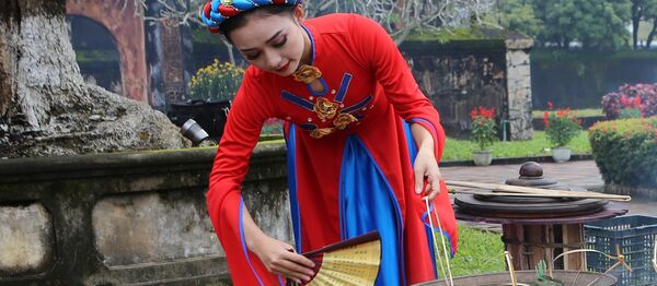 Nấu bánh chưng, bánh tét. - Sputnik Việt Nam