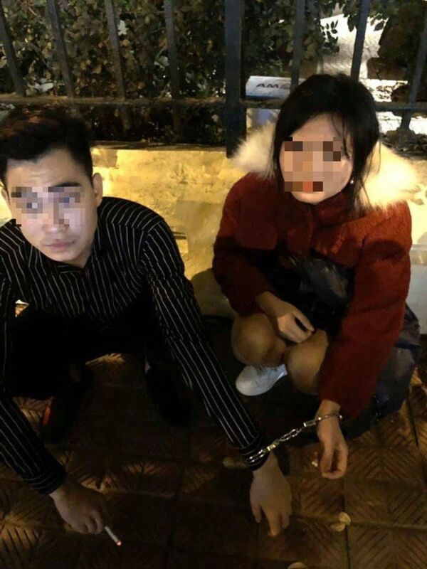 Chân dung đối tượng và bạn gái. - Sputnik Việt Nam