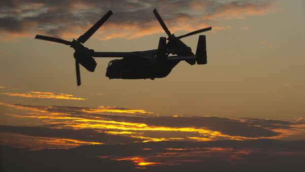 Chiến đấu cơ MV-22 Osprey Hải quân Mỹ - Sputnik Việt Nam