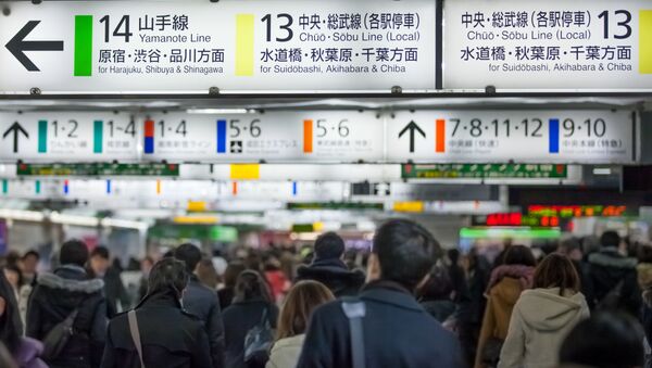 Tàu điện ngầm ở Tokyo - Sputnik Việt Nam