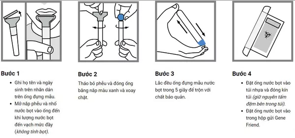 Quy trình lấy mẫu nước bọt để tiến hành phân tích gene Quy trình lấy mẫu nước bọt để tiến hành phân tích gene - Sputnik Việt Nam