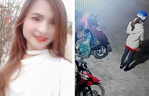 Nan nhân Cao Mỹ Duyên và hình ảnh cuối cùng trước khi mất tích. - Sputnik Việt Nam