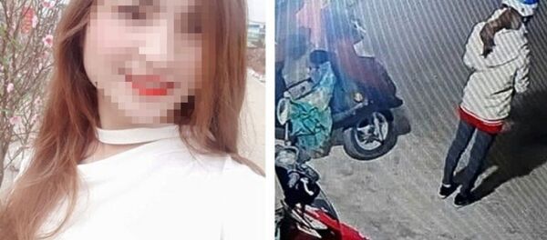 Nan nhân Cao Mỹ Duyên và hình ảnh cuối cùng trước khi mất tích. Nan nhân Cao Mỹ Duyên và hình ảnh cuối cùng trước khi mất tích. - Sputnik Việt Nam