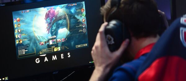 Một thành viên tham gia trận chung kết của League of Legends - Sputnik Việt Nam