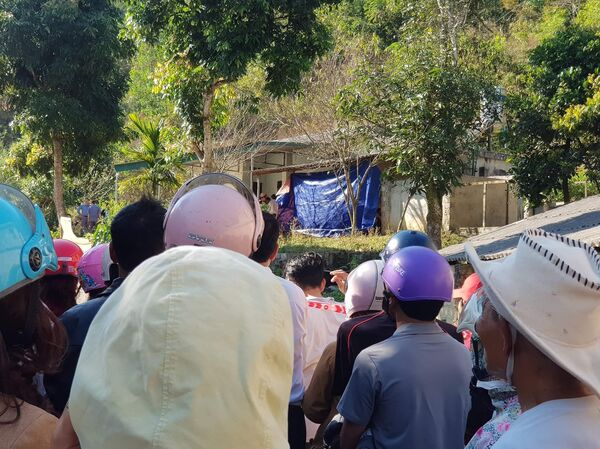 Hiện trường nơi cô gái tử vong Hiện trường nơi cô gái tử vong - Sputnik Việt Nam