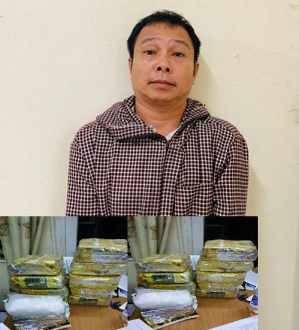 Đối tượng Lộc Văn Đương cùng tang vật (ảnh CATH) - Sputnik Việt Nam