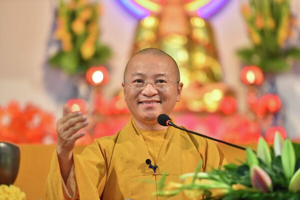 Thượng tọa Thích Nhật Từ, Phó viện trưởng Học viện Phật giáo Việt Nam tại TP.HCM. - Sputnik Việt Nam